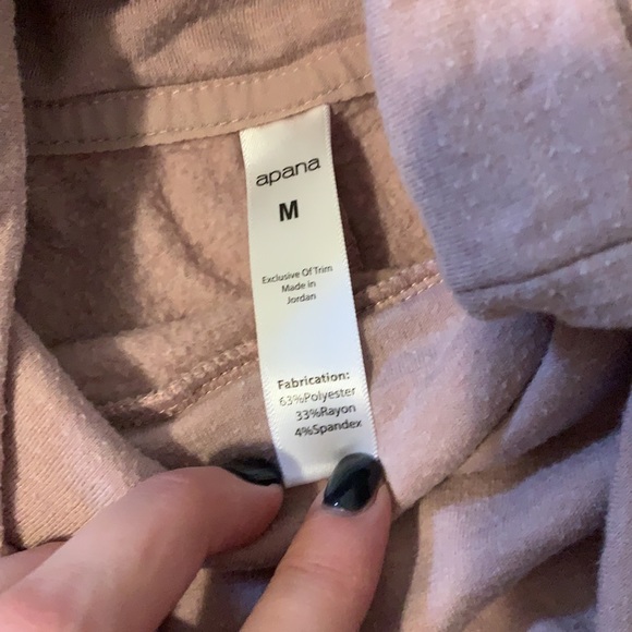 Pink Cowl neck sweatshirt - Picture 3 of 3